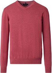 Casa Moda Pullover V-Neck Fresh Brick