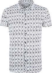 Dstrezzed Shirt Dark White Print