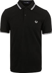 Fred Perry Polo Shirt Black 350