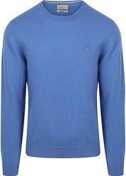 Gant Pullover Lambswool Mid Blue