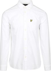 Lyle & Scott Shirt Plain Oxford White