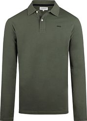 McGregor Long Sleeve Polo Shirt Pine Green