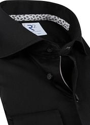 R2 Shirt Extra Long Sleeves Black