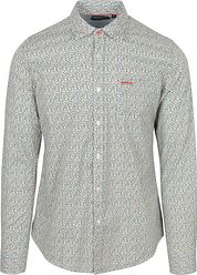NZA Shirt Kayson Print Multicolour