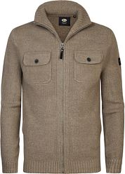 Petrol Cardigan Sitka Taupe