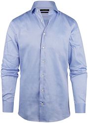 Steppin' Out Shirt Slim-Fit Dobby Light Blue
