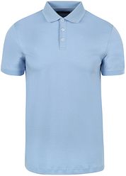 Suitable Liquid Polo Shirt Light Blue