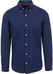 Suitable Hemd Oxford Royal Blauw