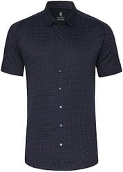 Desoto Short Sleeve Jersey Shirt Print Navy