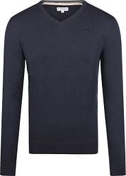 McGregor Pullover Merino Wool V-Neck Navy