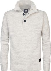 Petrol Mocker Pull Melange Light Grey