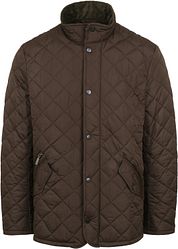 Quilted Jacket Barbour Chelsea Olive Green