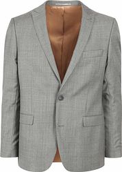 Suitable Blazer Evans Wool Dark Grey