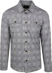 Suitable Liv Overshirt Checkered Gray