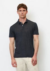 Marc O'Polo Polo Shirt Linen Navy