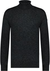 State Of Art Turtleneck Sweater Melange Petrol