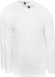 Alan Red T-shirt Virginia White Longsleeve 2-pack