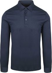 Desoto Longsleeve Poloshirt Essential Navy