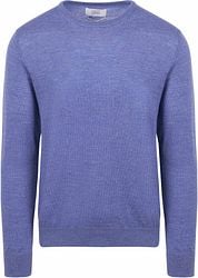 King Essentials The John Pullover Merino Mid Blue