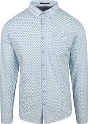 No Excess Shirt Print Light Blue