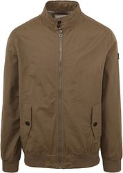 Petrol Twill Jacket Brown