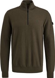 PME Legend Half Zip Sweater Beluga Green