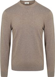 Profuomo Pullover Luxury Basic Taupe