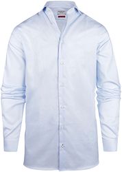 Steppin' Out Shirt Twill Extra Long Sleeves Light Blue