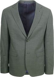 Suitable Toulon Suit Wool Olive Green