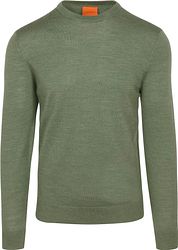 Suitable Merino Pullover Mid Green