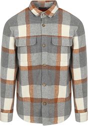 Suitable Overshirt August Wool Blend Grey