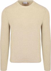 Suitable Pullover Wool Blend Ecru