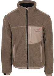 Superdry Fleecejacket Brown