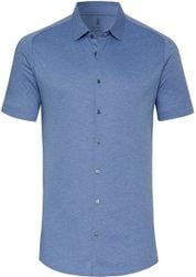 Desoto Short Sleeve Jersey Chemise Bleu