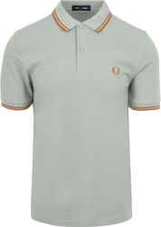 Fred Perry Polo M3600 Lichtblauw V22