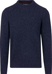 Barbour Tisbury Pullover Wool Navy