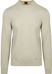 BOSS Pullover Kanovano Greige