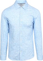 Desoto Shirt Kent Monochrome Blue 