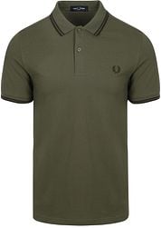 Fred Perry Polo M3600 Olive Green W49