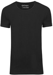 Garage Stretch Basic Black Deep O-Neck
