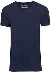 Garage Stretch Basic Dark Blue Deep O-Neck
