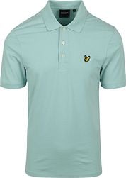 Lyle and Scott Polo Shirt Future Light Blue
