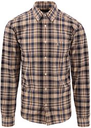 Marc O'Polo Shirt Plaid Beige