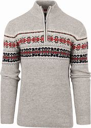 NZA Half Zip Sweater Ngunguru Grey