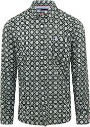NZA Shirt Huntly Green Multicolour Blue