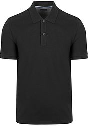 OLYMP Polo Shirt Piqué Black