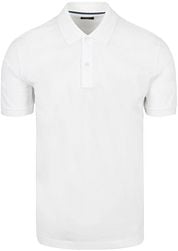 OLYMP Polo Shirt Piqué White