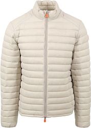 Save The Duck Jacket Alex Light Beige