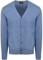 Steppin' Out Cotton Cardigan Cashmere Blue