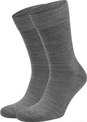 Suitable Merino Socks Gray 2-Pack